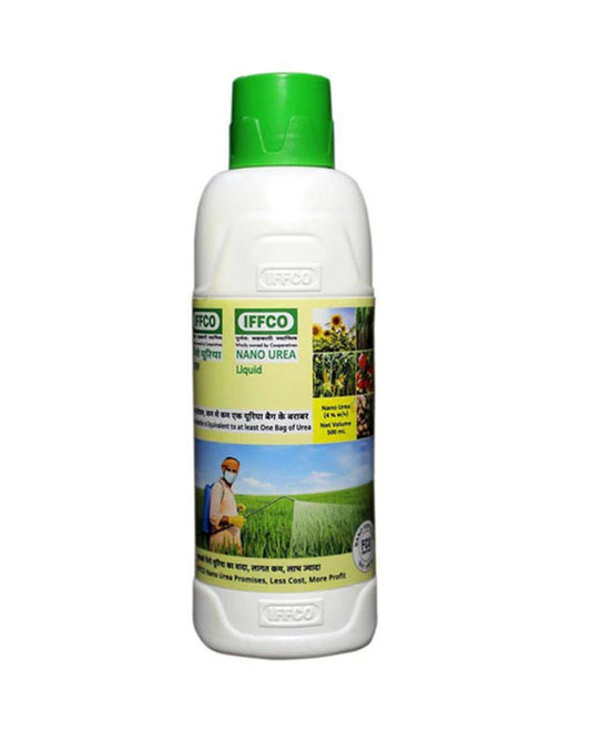 IFFCO Nano Urea Liquid (500 ml) – Smart Nitrogen Fertilizer for Higher Crop Yield