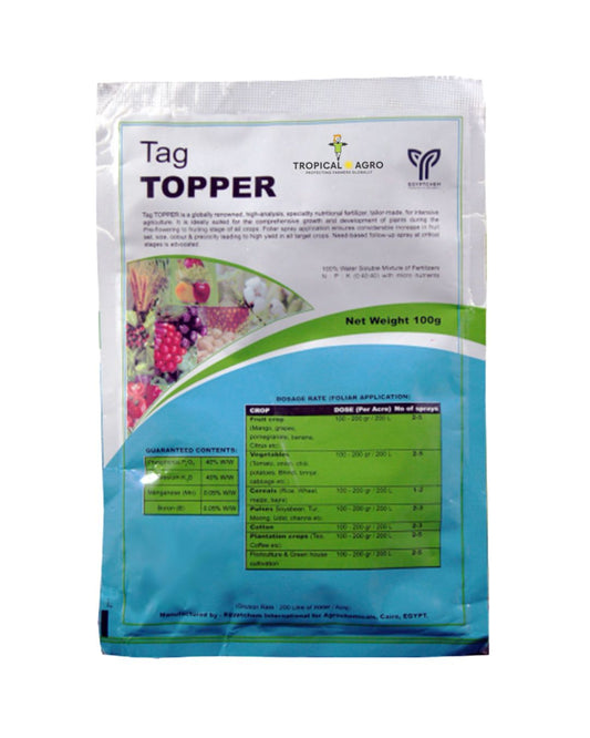Tropical TAG Topper Plant Growth Booster – Micronutrient Fertilizer for Higher Yield
